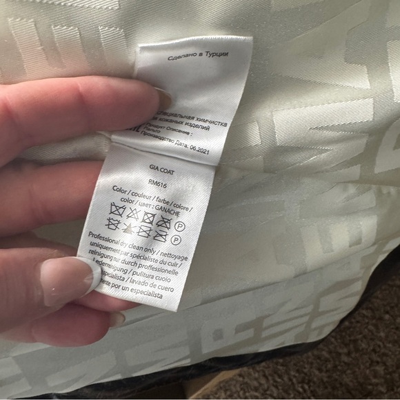 REMAIN BIRGER CHRISTENSEN Gia double-breasted quilted leather coat - Picture 10 of 12